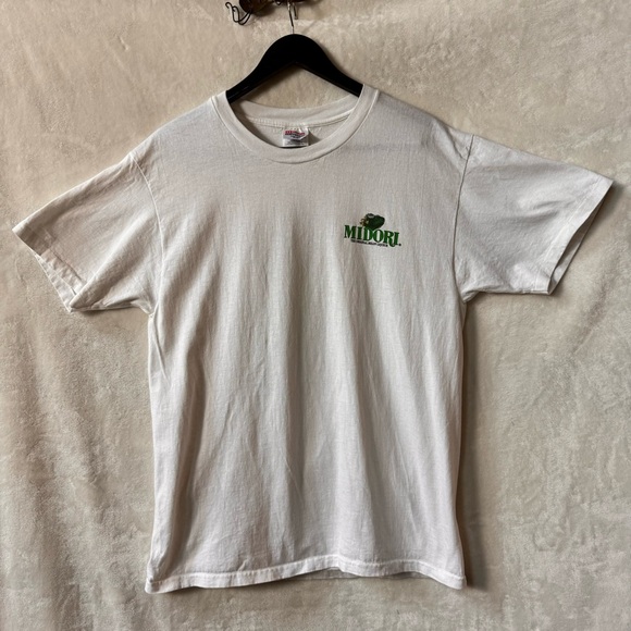 Midori margarita vintage single stitch Hanes heavy weight t shirt large - Picture 2 of 9